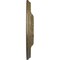 Ekena Millwork Leaf Medallion (Canopies up to 4 3/4"), 11 3/8"OD x 3 5/8"ID x 1 1/8"P, Mississippi Mud Crackle CM11LFMMC - alternate 5
